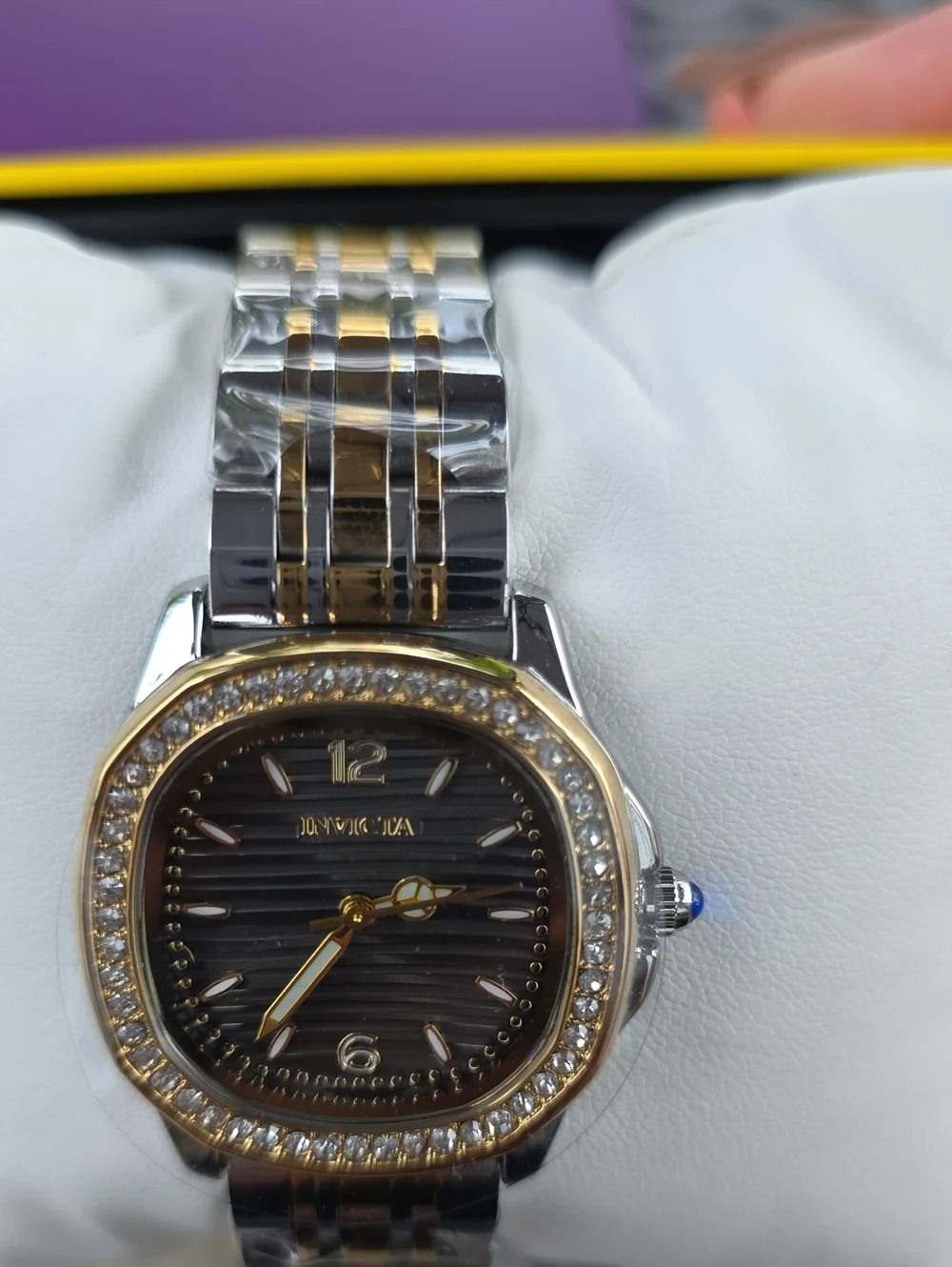 756. Invicta Wildflower Ember Women's Watch - 31mm. Gold, Steel (69384)